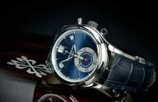 Patek Philippe Annual Calendar Chronograph Platinum 5960P-015, Blue Dial 3