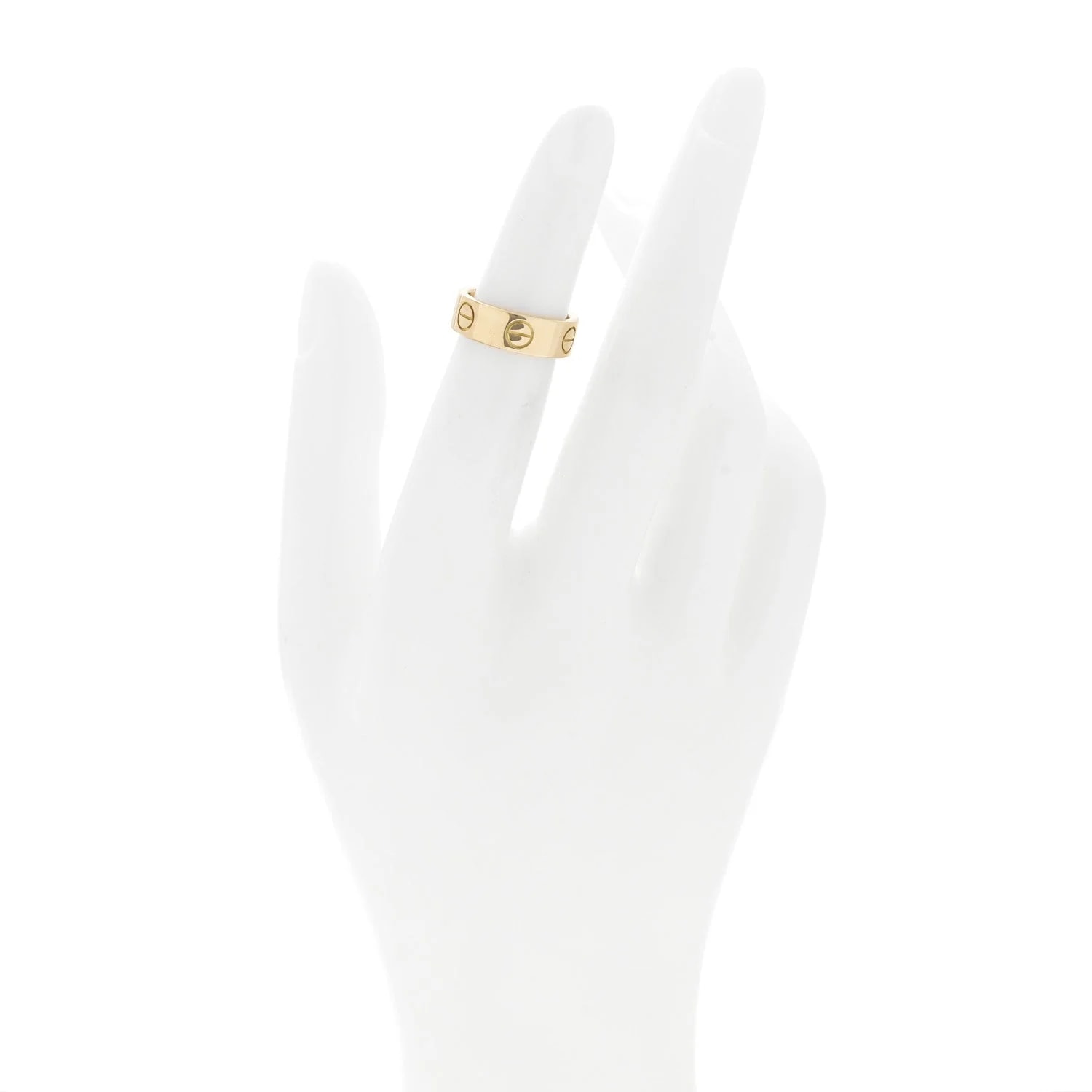 18K Yellow Gold 5.5mm Love 46 3.75 2