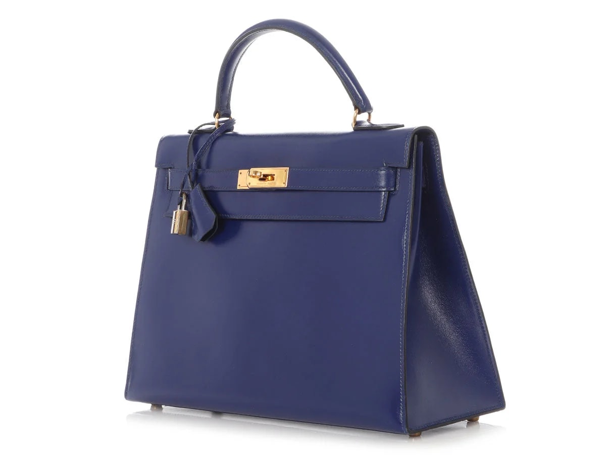 Hermès Blue Sapphire Kelly 32 3