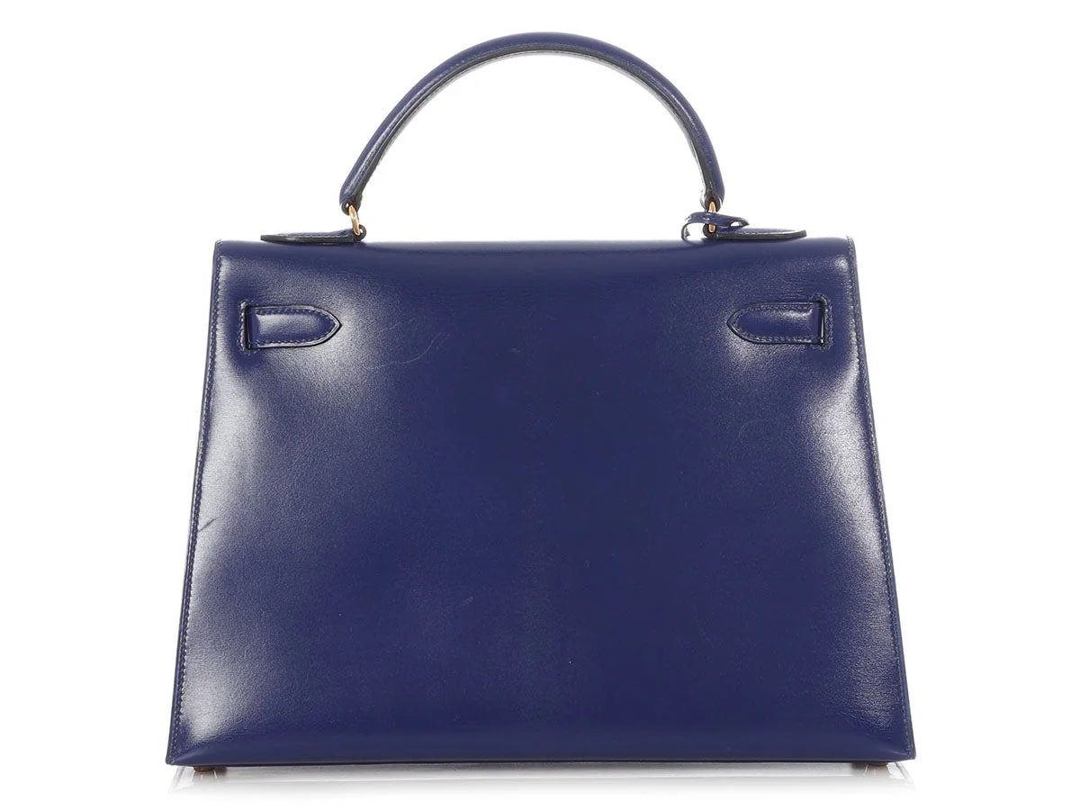 Hermès Blue Sapphire Kelly 32 4