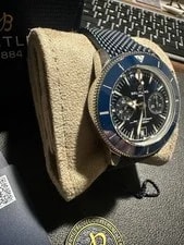 2026 Breitling AB0156161C1S1 Superocean Heritage B01 Chronograph Blue 42mm 4