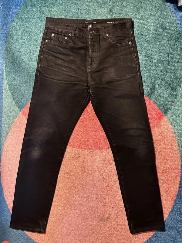 Saint Laurent — Saint Laurent Paris D20 Selvedge Jeans — Handbag — resale