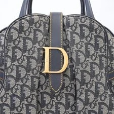 Christian Dior Trotter Double Saddle MA1001 Auth #56259A 3