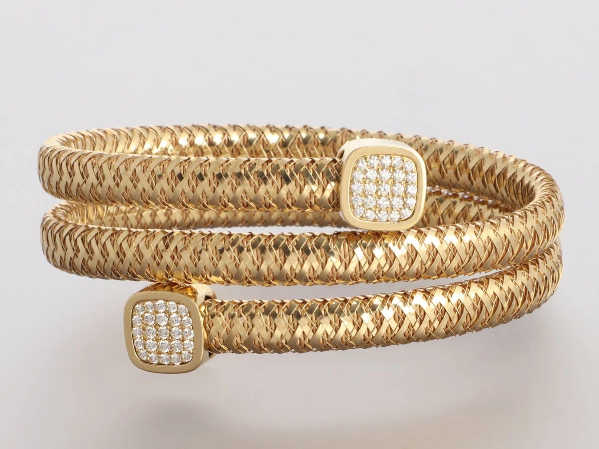 Roberto Coin 18K Yellow Gold Primavera Coil 2