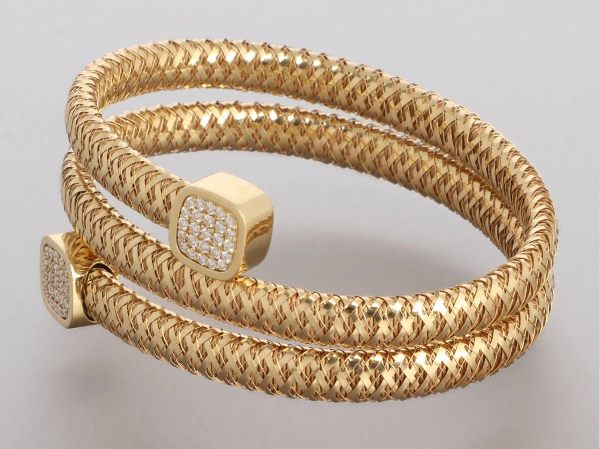 Roberto Coin 18K Yellow Gold Primavera Coil 4