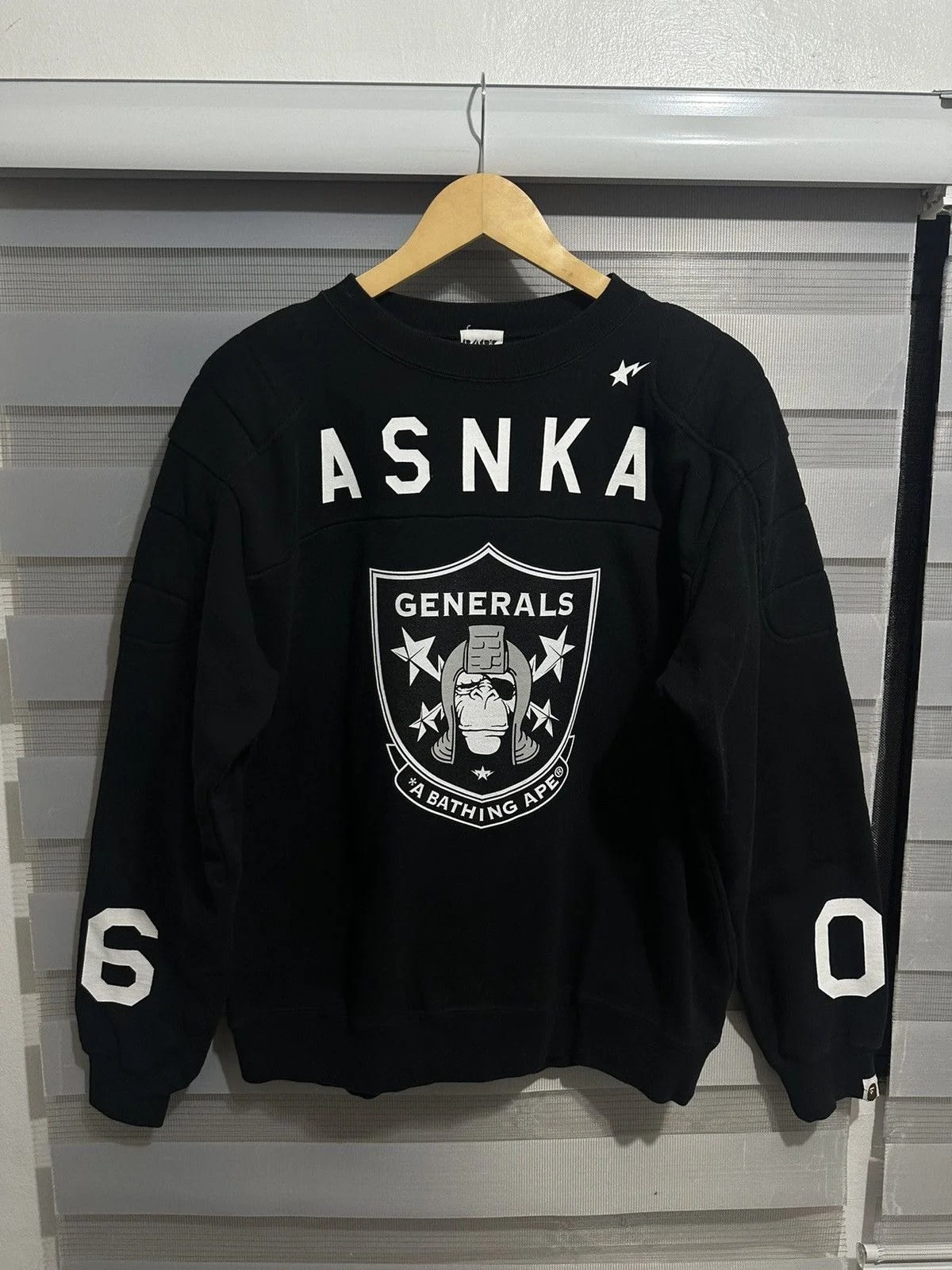 BAPE — Bape OG Nigo Era Asnka Generals Sweater — streetwear — resale