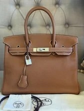 Hermès Birkin 30 Palladium PHW Stamp X 2