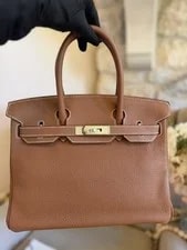 Hermès Birkin 30 Palladium PHW Stamp X 4