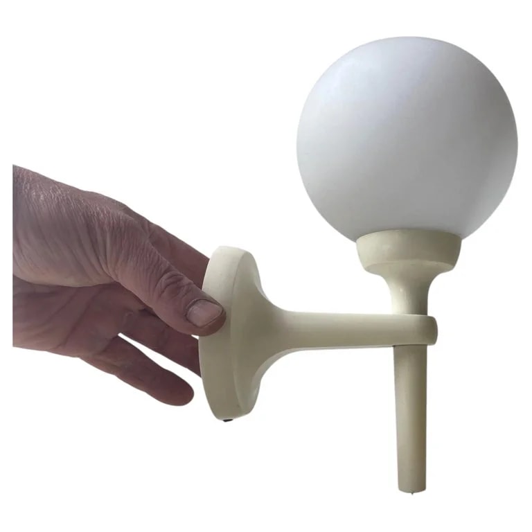 Scandinavian Space Age Wall in & Orb , 1970s — lighting — resale