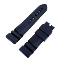 Panerai Rubber Strap 22mm Black Genuine From Japan 2