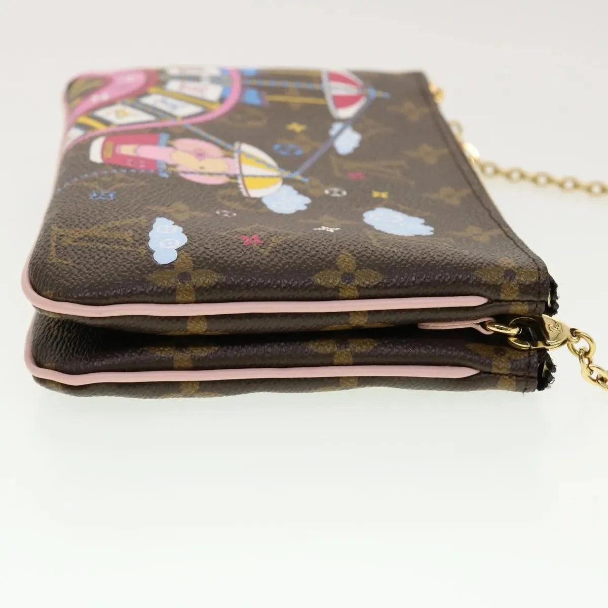 Louis Vuitton Double Zip Pochette Limited Edition Vivienne Xmas 4