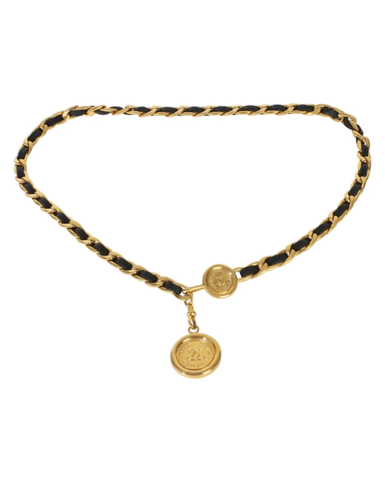 Chanel — Chanel -Plated Chain Link Belt — Accessory — resale