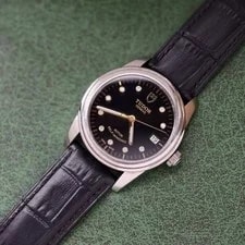 Tudor Black 10-Diam Dial Glamour M55003-0037 Automatic 36mm Date 3