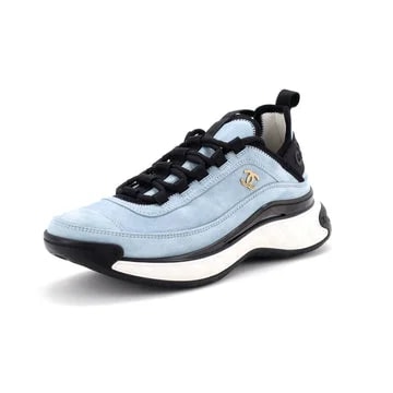 Chanel — CC Cap Toe Logo and Mixed Fibers — Sneaker — resale