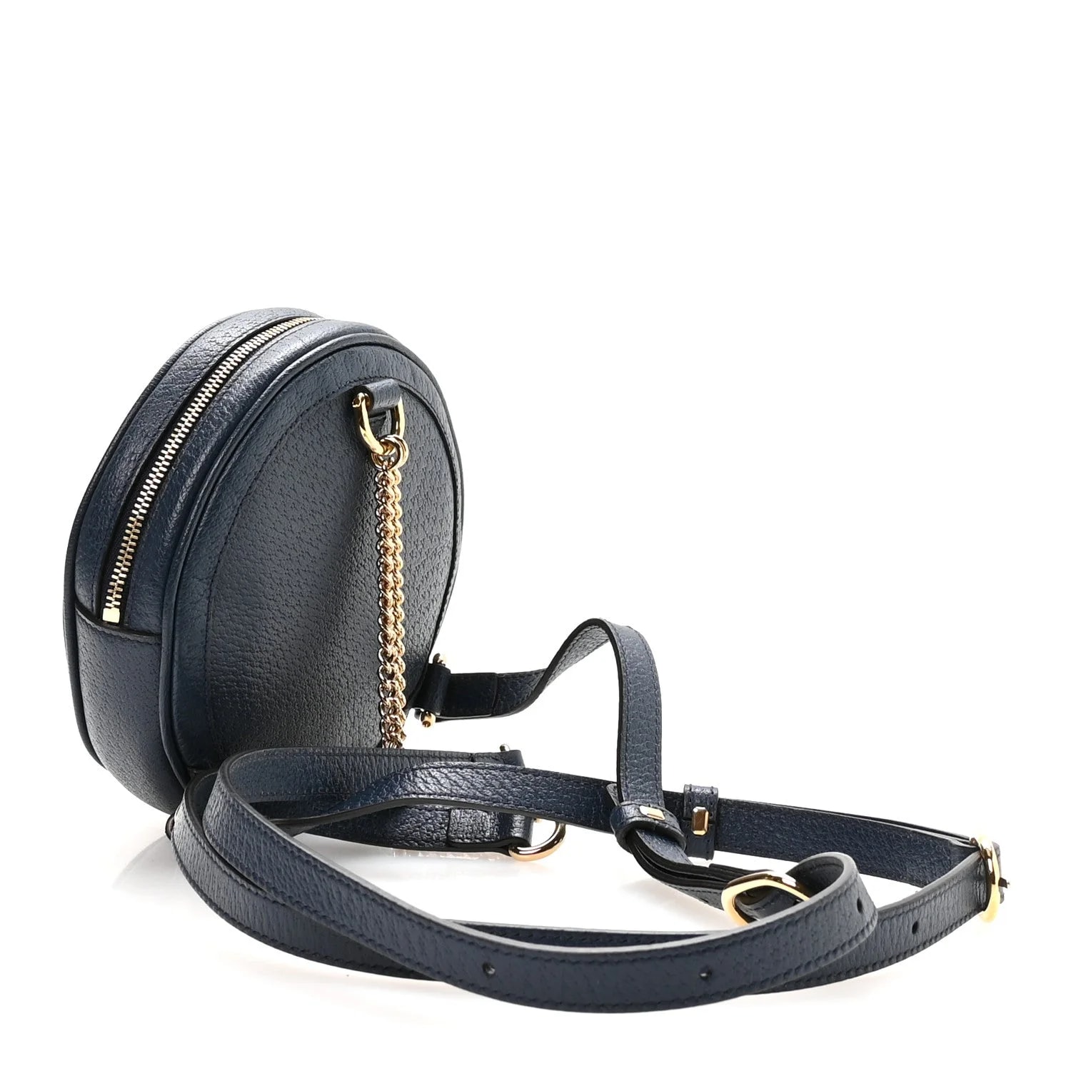 Textured Web Mini Ophidia Round Backpack Agata 3