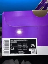 Nike Sb Dunk Low Pro B Parachute Sz 8 [HJ0367-200] NEW 4