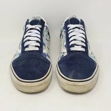 Vans Off the Wall and Checkered Lace Up Size 10 Skate Shoes 3