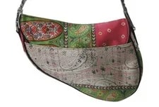 John Galliano Christian Dior Bag Colorful Paisley 3