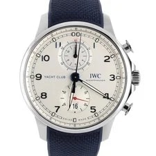 IWC — IWC Portugieser Yacht Club Chronograph Papers Silver Arabic 45mm IW390702 — Watch — resale