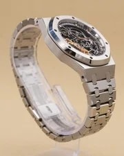 Audemars Piguet Royal Oak Double Balance Skeleton Dial 15407ST Bracelet 2024 4