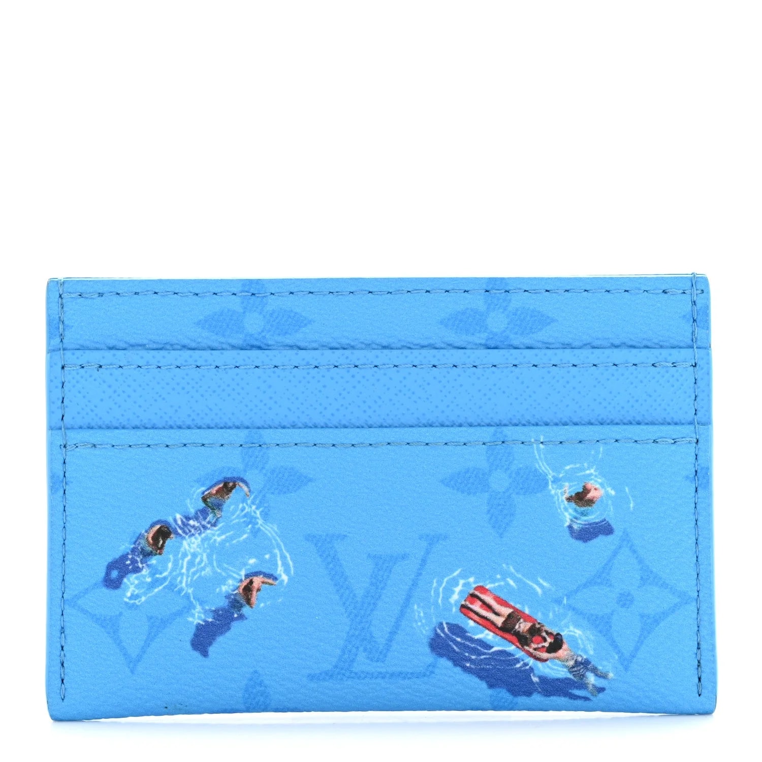 Louis Vuitton — Double Card Holder Lagoon — Accessory — resale
