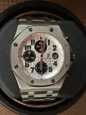 Audemars Piguet — Audemars Piguet Royal Oak Offshore 26170ST Panda 42mm Chrono Steel Bracelet, Box — Watch — resale
