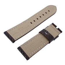 Panerai Genuine Leather Strap 24mm Brown for Buckle 2