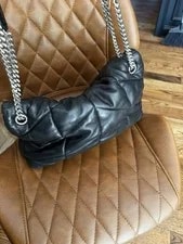 Lou Puffer Medium YSL in Quilted Hardware 2