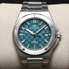IWC Ingenieur IW328903 2026 40mm Steel Aqua Green Motif Dial Steel Bracelet. 4