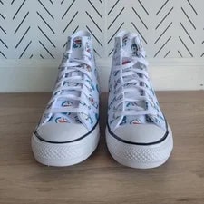 ❤️Converse X Doraemon Chuck Taylor Hi Sz 7 Shoes A15791C 3