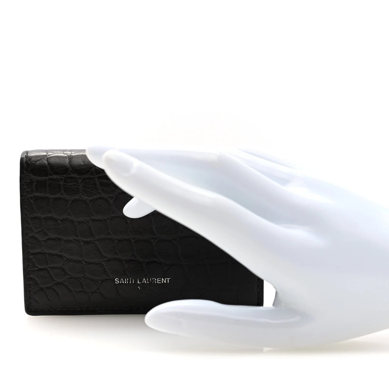 Embossed Business Card Case Coal 2