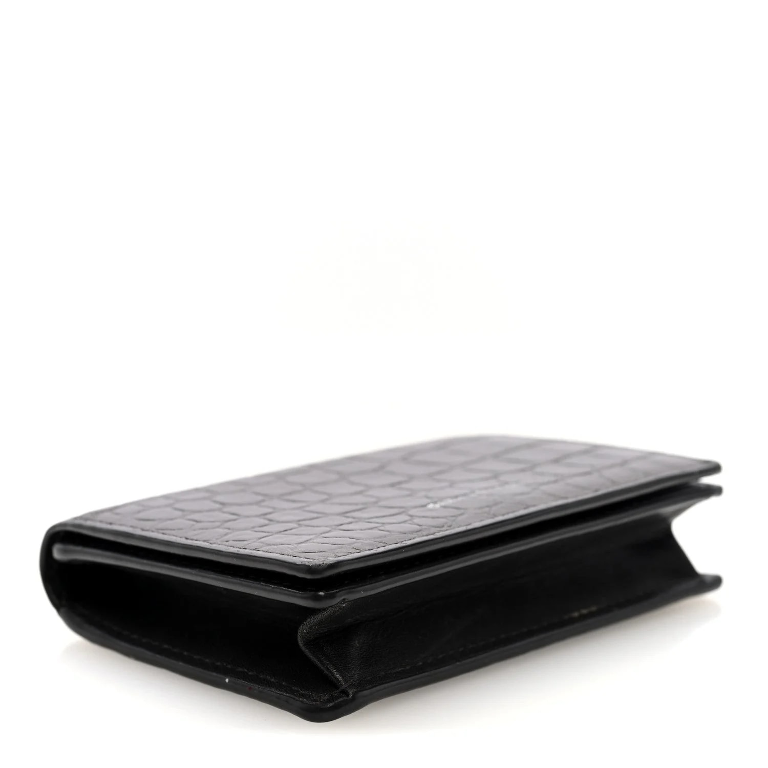 Embossed Business Card Case Coal 4