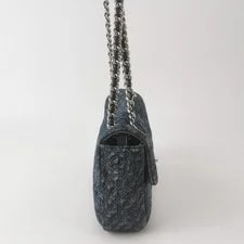 Chanel Camellia Embossed Classic Flap Chain 3