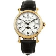 Patek Philippe — Patek Philippe Retrograde Perpetual Calendar 36mm 5059J 18K Gold — Watch — resale