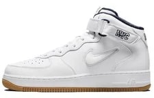 [DH5622-100] -- Nike Air Force 1 QS "NYC" 纽约城 中帮 板鞋 男女同款 白蓝 3