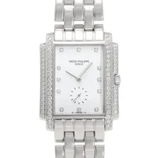Patek Philippe — Patek Philippe Gondolo 5025/1G-001 Hand-rolled White Gold Diamonds — Watch — resale