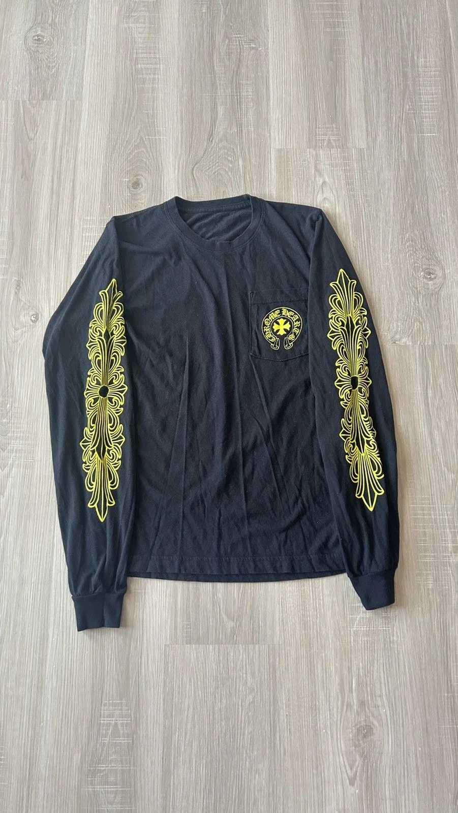 Chrome Hearts — Hearts Long-Sleeve T-Shirt ' / ' — streetwear — resale