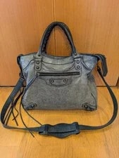 Balenciaga — Balenciaga Classic Velo Motorcycle 2Way Auth Y2K — Handbag — resale