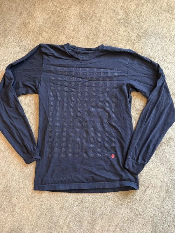 Chrome Hearts — Hearts X Foti All Over Longsleeve Skull Logo — streetwear — resale
