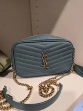 Saint Laurent Mini Loulou Quilted Crossbody 2