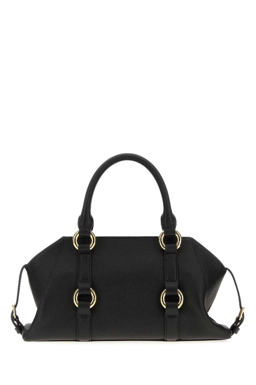Alexander Mcqueen Structured Calf Top Handle — 3