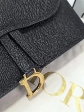 Christian Dior Saddle Waist Wallet Belt CD Italy 3