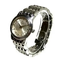Omega de Ville Prestige Stainless Steel 22mm Silver Dial Quartz #WPW242 2