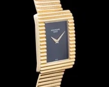 Patek Philippe 3733/1J Gondolo 18K Yellow Gold Black Onyx Dial 2