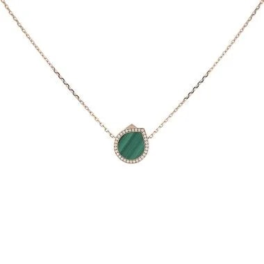 Reposs — Repossi Antifer in Rose Gold, Diamonds and Malachite — Jewelry — resale