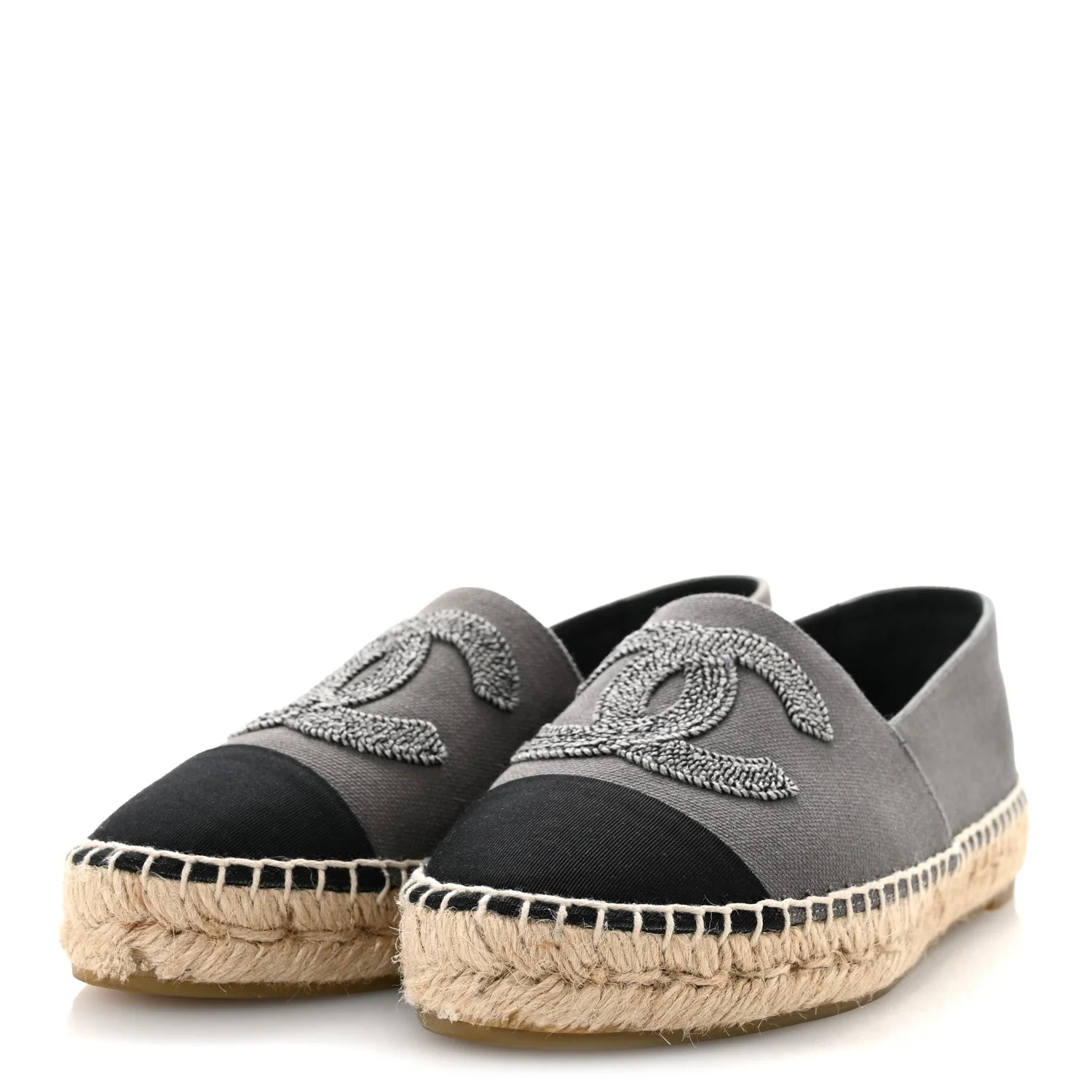 Grosgrain CC Espadrilles 36 4