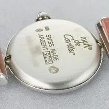 Cartier Must W1001665 24mm Silver 925 White #SU3456 4
