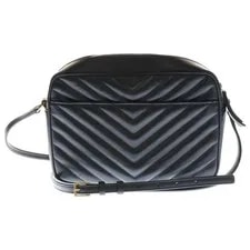 Saint Laurent Paris Lou Cassandra Logo Plate V Stitch c275 2