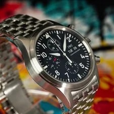 IWC Pilot's Chronograph 42mm IW371704 Full Set 2010 Cal 79320 Box + Papers 2