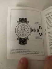 Cartier 90s/00s Warranty Holder Instructions (Lot 4) 4